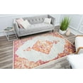 thumbnail image 3 of Harper HY50E Scarlet Sage Transitional Vintage Ivory Area Rug, 8'x10', 3 of 5