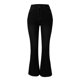 thumbnail image 4 of Vaqueros acampanados de cintura alta para mujer - Pantalones informales con bolsillos con botones para todas las estaciones (tallas S-XXL), 4 of 5