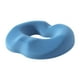 thumbnail image 4 of Cojín de asiento en forma de dona, cojín de coxis, cojín de espuma viscoelástica para silla de casa Azul, 4 of 9