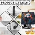 thumbnail image 4 of TSOVTHRID Panda Paint Splatter Print Mixer Cover Waterproof Anti-Dust Cover for Kitchen Aid Mixer Portable Lightweight Dust Cover for 4.5-5 Quart Stand Mixer Kitchen Accessories Decoration,S, 4 of 7