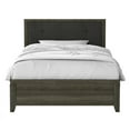 thumbnail image 2 of FOA Livorn 5pc Gray Wood Bedroom Set - Full + 2 Nightstands + Dresser + Mirror, 2 of 10