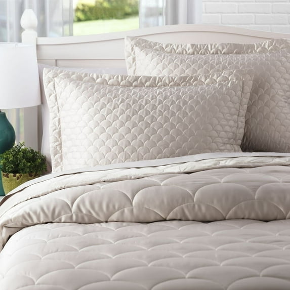 Nikki Chu Brushed Velvet Down Alternative Blanket Pewter Twin