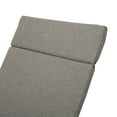 thumbnail image 3 of Noble House Anthony 3 Piece Outdoor Wicker Lounge with Cushions and Coffee Table, Grey, Charcoal, 3 of 7