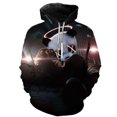 thumbnail image 3 of 2023 nueva moda gato blanco y negro 3D sudaderas con capucha sudaderas jersey hombres mujeres casual streetwear casual negro talla grande sudaderas con capucha, 3 of 5