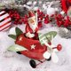 thumbnail image 2 of Decoración navideña de avión, adorno colgante de avión, suministros para fiestas navideñas Estilo B, 2 of 9