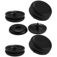 thumbnail image 3 of 10Pcs Car Seat Belt Stopper Buckle Button Fasteners Black Plastic Car Seat Belt Clips Car interior Decor Parts and Accessories by Coconut Ok, 3 of 10