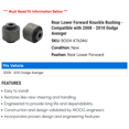 thumbnail image 2 of Rear Lower Forward Knuckle Bushing - Compatible with 2008 - 2010 Dodge Avenger 2009, 2 of 2