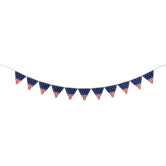 Bed Bath & Beyond 9.75 ft Polyester USA Flag Hanging Wall Outdoor Banner
