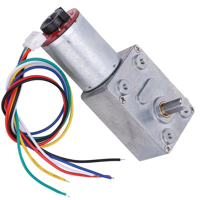 Motor de Engranje, Reductor de motor JGY371 Con El Codificador Equipo Electrónico Estable de Cepillo para el Codificador para Obtener Más Precisió