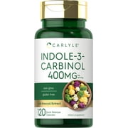 Indole-3-Carbinol (I3C) 400mg | 120 Capsules | by Carlyle