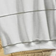 thumbnail image 6 of ZCFZJW Mens Fashion Sweatshirts Tops Big and Tall Regular Fit Casual Solid Color Long Sleeve Crewneck Pullover T-Shirts Loose Baggy T-Shirts Gray XXXL, 6 of 9