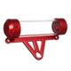 thumbnail image 3 of Tubo de impuestos para motocicleta resistente al agua soporte cilíndrico para licencia de motocicleta color rojo, 3 of 5