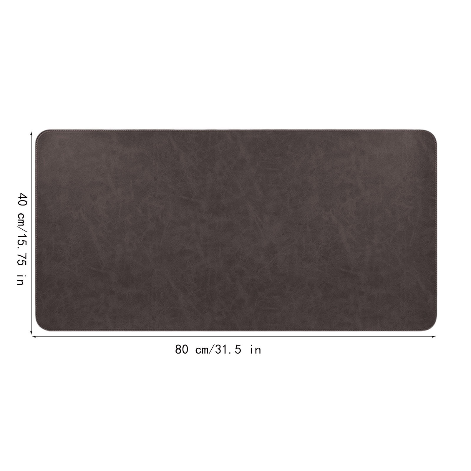 Gmogad Large Gaming Mouse Pad, 40x80cm Non-Slip PU Leather Mousepad - Extra Large Desk Mat for Gaming, Office, Computer, Keyboard, Cork Base, Easy Clean