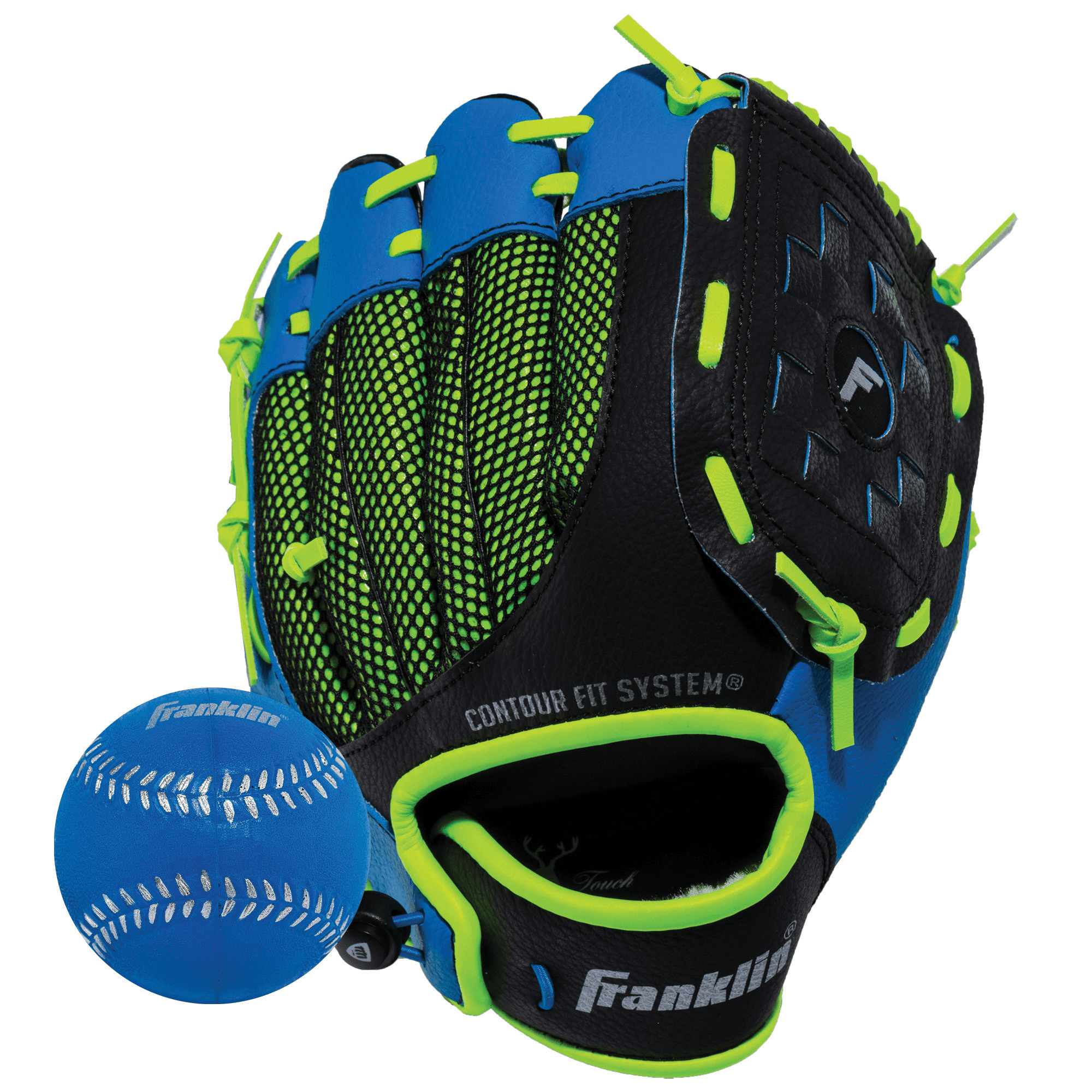 Details about   Franklin Youth Dura-bond Lacing 22705-8 1/2 Tee Ball Mitt Right Hand Thrower 
