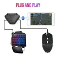thumbnail image 1 of HLONK 1 Set Wireless Converter Non-delayed Quick Response Driver-free Bluetooth5.0 Keyboard Mouse Sensitive USB Adapter for iOS, 1 of 7
