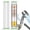 Green, variant on Feelso 2 pack Shower Filter for Handheld Shower Head, 18 Stage Replacement Carbon Fiber Filters for Hard Water