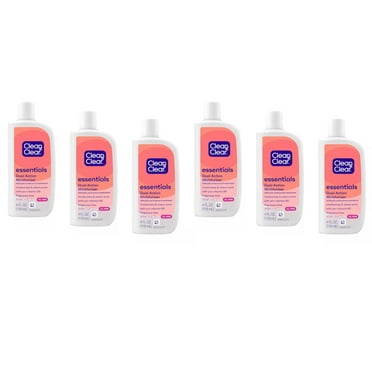 CLEAN & CLEAR Dual Action Oil-Free Moisturizer 4 oz (Pack of 6)