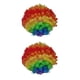 thumbnail image 1 of Guardurnaity Pelucas de colores para el cabello, regalos de Cosplay de payaso divertido, gorros para la cabeza, sombrero de juego de rol, pelota vistoso 2Conjunto, 1 of 6