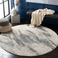 thumbnail image 3 of SAFAVIEH Retro Panit Abstract Area Rug, Beige/Grey, 8' x 10', 3 of 8