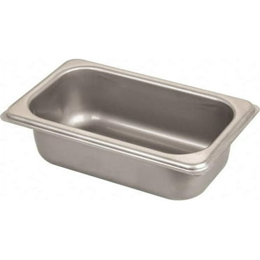 Vollrath 30922 Super Pan V S/S 1/9 Size x 2 D Food Pan"