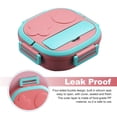 thumbnail image 4 of 550ml Stainless Steel Thermal Lunch Box With Environment-Friendly Metal, Leak-Proof Cover, Heat Insulation, Suitable For Children'S Day Care Lunch And Snacks, Office Or Picnic，blue, 4 of 7