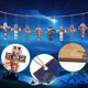 thumbnail image 5 of Adornos para árbol de Navidad de la Natividad, 24 unidades, artesanía de madera para decoración de la Natividad, adornos religiosos para árbol de Navidad, adornos cristianos, letrero, 5 of 6