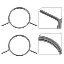 WHAMVOX 10 Pcs Lock Core Spring Garage Door Replacement Springs Locks