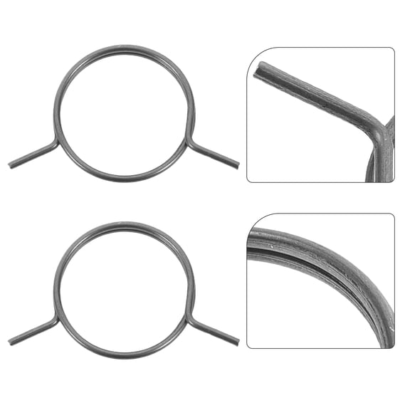 WHAMVOX 10 Pcs Lock Core Spring Garage Door Replacement Springs Locks