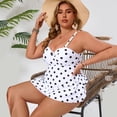 thumbnail image 4 of Plus Tankini Tops for Women Only Swimwear Top Bathing Suits Flowy Swimsuit Top, 4 of 5