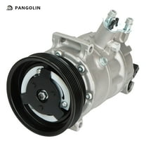 PANGOLIN A/C Compressor CO 4574JC Fits for 2006-2014 VW Beetle Golf Jetta Passat Cabrio Rabbit R32 2.5L Front Air Conditioning Compressor Replace Part OE 97567, 197567, AIG567