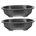 thumbnail image 4 of MLINS 2pcs Bonsai Training Pots Bulk 12inch Large Plastic Planter With Drainage Hole For Garden Yard Office Living Room Balcony, 4 of 8