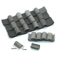 thumbnail image 3 of 25 Uds., en Miniatura para Techo, Figura de Arcilla de Cerámica, Modelo de Construcción, Modelo de Azulejos para Juego de Rol DIY, Accesorios de Gris, 3 of 5