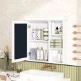 thumbnail image 2 of 30'' x 28'' Wall Mounted Cabinet | Ideal for Bathroom, Kitchen & Bedroom | Environmentally - friendly MDF Material | Solves Storage Space Shortage, 2 of 6