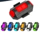 thumbnail image 5 of 8-pack Universal LED Aircraft Strobe Light Motorcycle Anti-collision Warning Light 7-color Turn Signal, 5 of 5