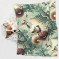 thumbnail image 6 of Naloa Forest squirrel surreal Dog Blanket, 3 Sizes Cat Blanket for Indoor Cats Large Medium Small Dog Gifts-Medium, 6 of 8