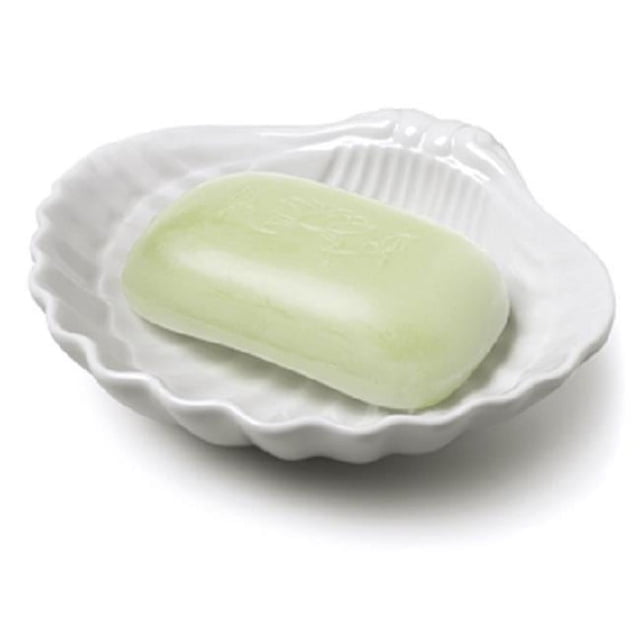 Abbott Collection AB-27-BLANC-731 5 Po Coquille Babiole & Vaisselle à Savon&44; Blanc
