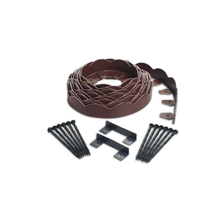EasyFlex 100 Ft No Dig Landscape Edging Cedar Red ... EasyFlex 100 Ft No Dig Landscape Edging Cedar Red ...