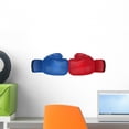 thumbnail image 1 of Two Boxing Gloves Wall Mural by Wallmonkeys Peel and Stick Graphic (18 in H x 18 in W) WM111060, 1 of 4