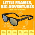 thumbnail image 2 of Gafas de sol para bebé BABY SUNNIES polarizadas con correa 0-24 meses, 2 of 7