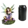 thumbnail image 5 of Ebros Green Gaia Earth Tribal Fairy With Purple Baby Dragon Wyrmling Figurine, 5 of 6