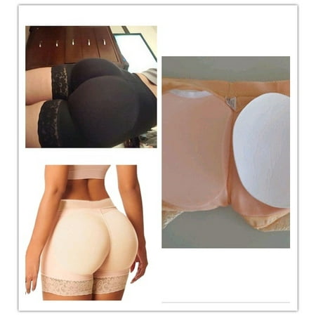 Buy Sensual Lady Women's Butt Lifter Padded Panties, Butt Hip Enhancer Padded  Underwear Push Up Panties, Removable Sponge Pads