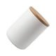 thumbnail image 2 of Wosthever Tanque de almacenamiento de cocina con tapa de cerámica, tarro de almacenamiento de fácil limpieza, inodoro, de amplia aplicación, Organizadores de utensilios de cocina blanco, 2 of 6
