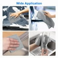 thumbnail image 6 of KLYNE - 24Pcs Microfiber Cleaning Cloth 9.8"X9.8" Car Towel Rags Reusable Washable Grey, 6 of 6