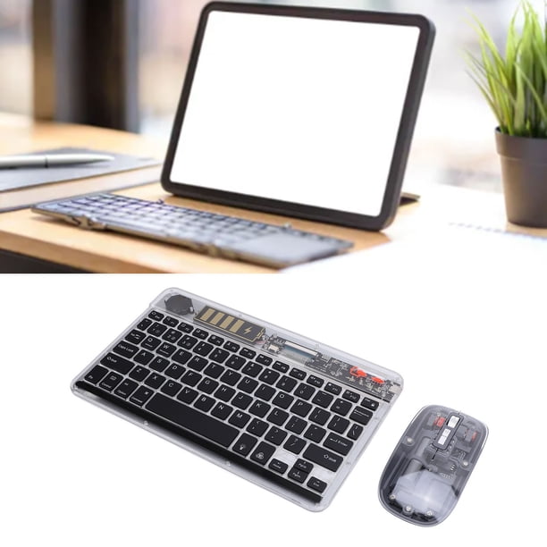 Conjunto de Mouse Del Teclado, de Teclado Inalámbrico Gfsk Ultra Slim Con Mouse Para Tabletas