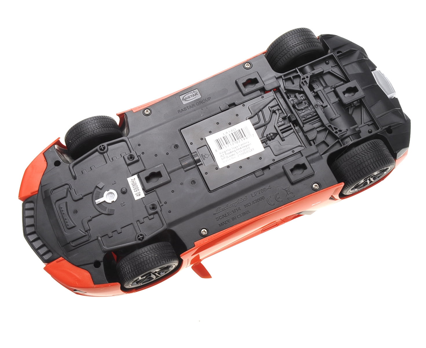 Ready! Set! Race! 1:14 RC Remote Control Lamborghini Aventador LP700 - Orange