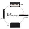 thumbnail image 3 of LOUEBICA Womens Wallet Vegan Leather Long Ladies Wallets RFID Blocking Bifold Card Holder with Floral Pattern Zipper Pocket, 3 of 8