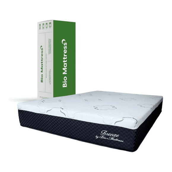 Colchón en caja Matrimonial Bio Mattress Firenze Memory Foam 24 cm Hipoalergénico