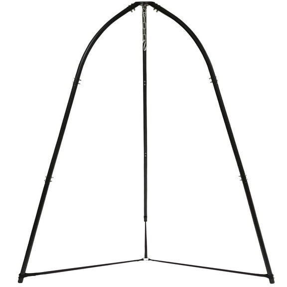Sorbus Steel Hammock Chair Stand, Tripod Style, Black