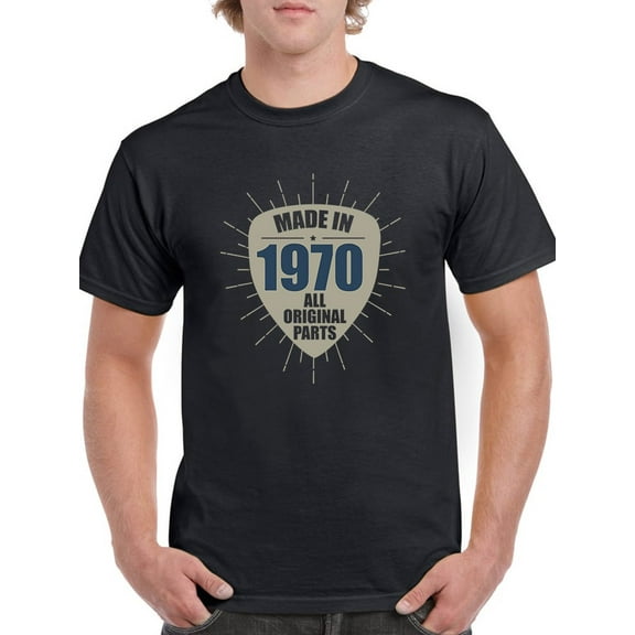 I'm Original Since 1970 Men T-Shirt, Male Large