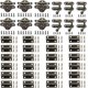 thumbnail image 1 of 36 Sets Retro Jewelry Box Hinges and Latches Hooks, Small Latches Hinges for, 1 of 5